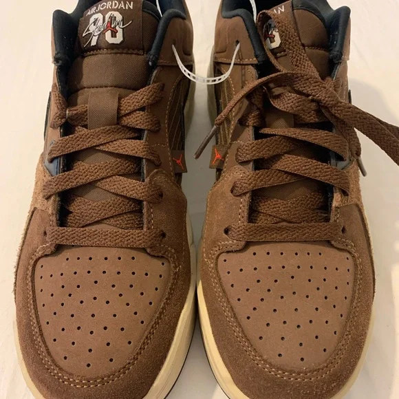 Nike Men's Brown and Black Sneakers - Picture 2 of 3